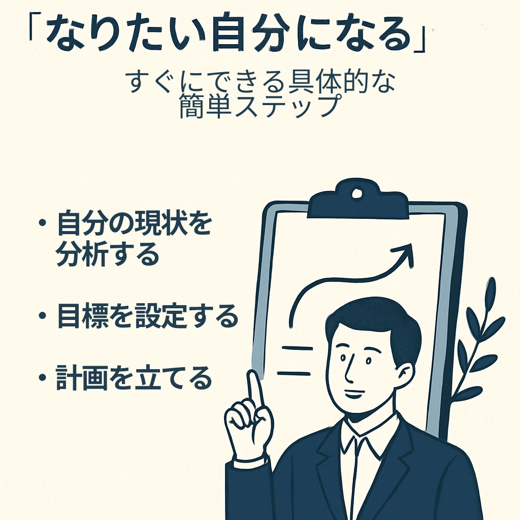 なりたい自分になる 転職 行動ガイド